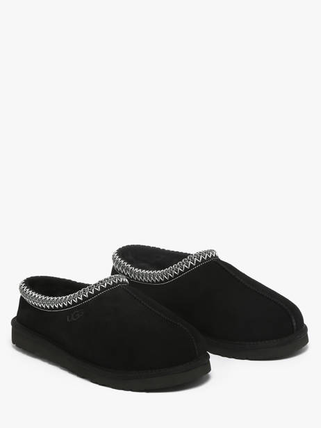 Pantoffels Uit Leder Ugg Zwart men 1174671 ander zicht 1